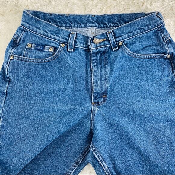 Vintage Lee Mom Hi Waist Jeans  Sz 12 P 31” waist - Picture 5 of 6